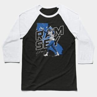 Jalen Ramsey Los Angeles R Player Map Baseball T-Shirt